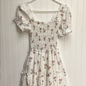 TK Fashion Women’s Floral Cherry Styled Dress